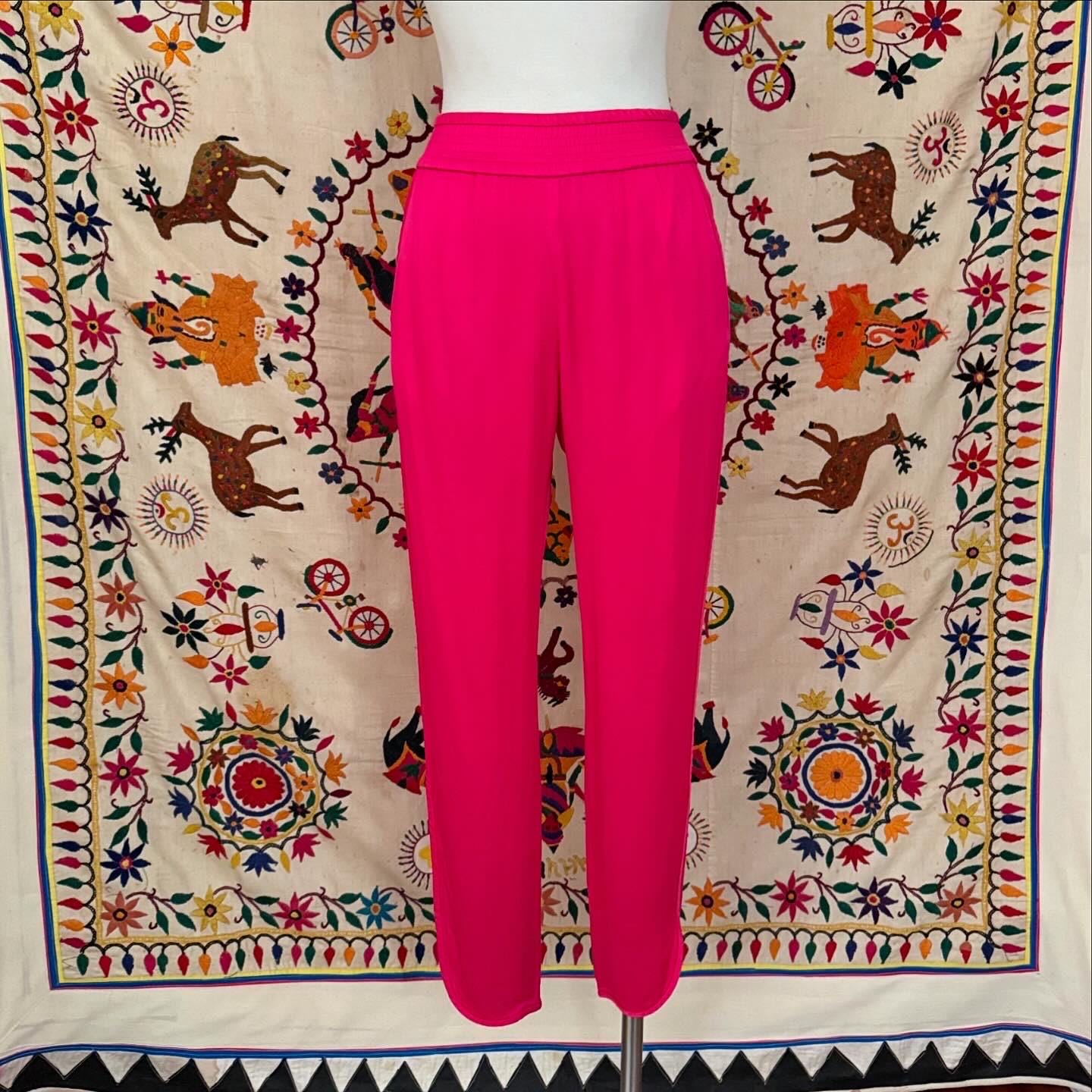 Zara satin joggers