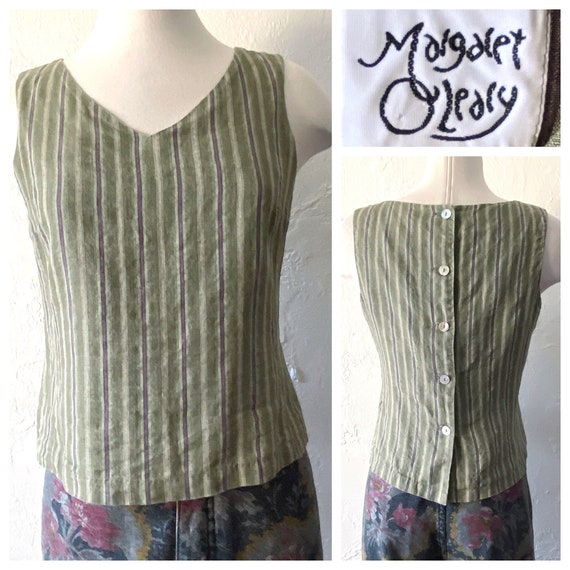 Margaret O’Leary linen tank top - image 1