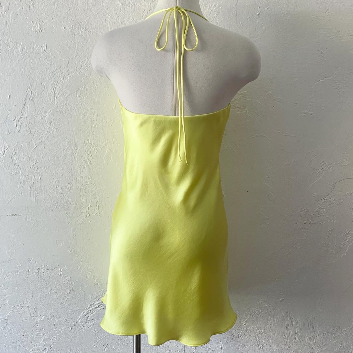satin halter dress zara Zara satin halter dress