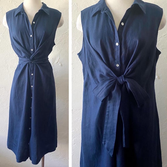 Jjill navy dress online