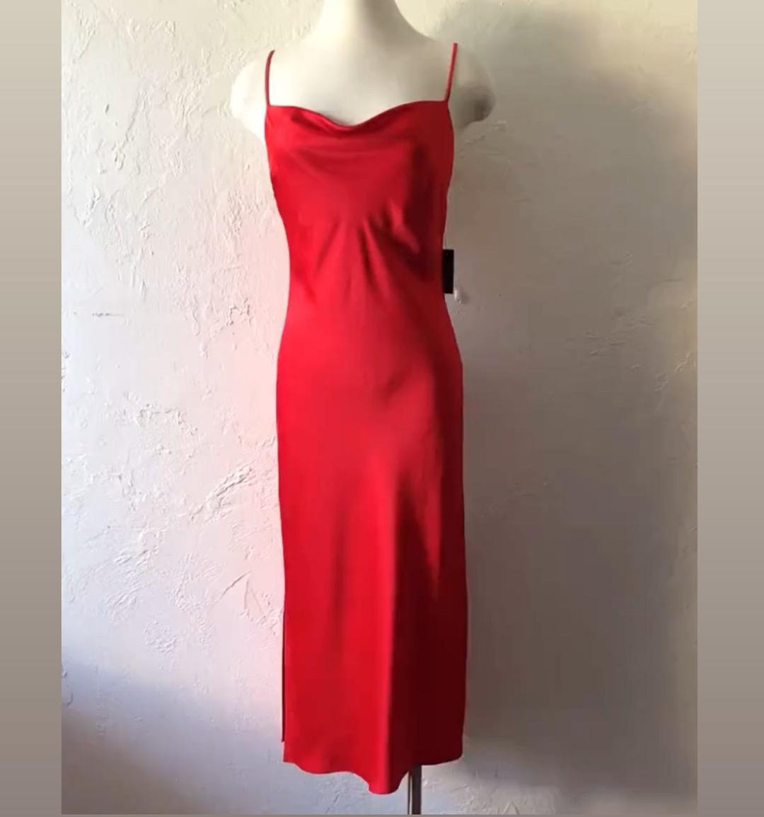 パーティードレス Satin Slip Dress Satin Slip Dress in Dresses | Vince