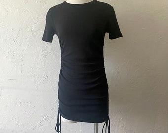 strapless open back dress Ring Adorned Ribbed Mini Dress – Xandra Swimwear, LLC main image 1