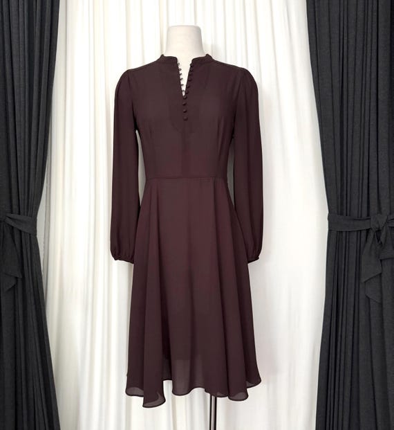 Vtg georgette dress - image 2