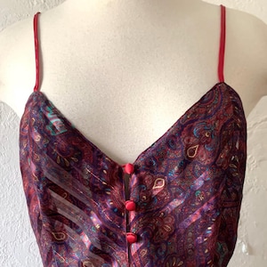 80s Victoria’s Secret semi sheer crop cami