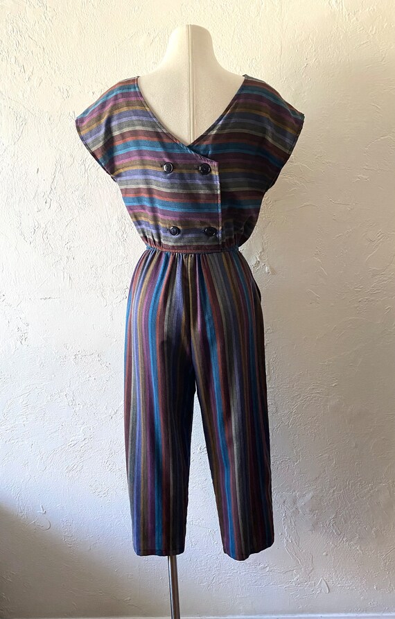 All that Jazz cotton blend stripe jumpsuit - image 5
