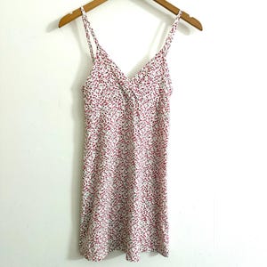 brandy melville dress red Brandy Melville Red Floral Colleen Dress