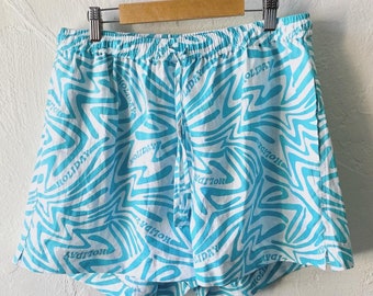 Short en lin à cordon de serrage pour les fêtes