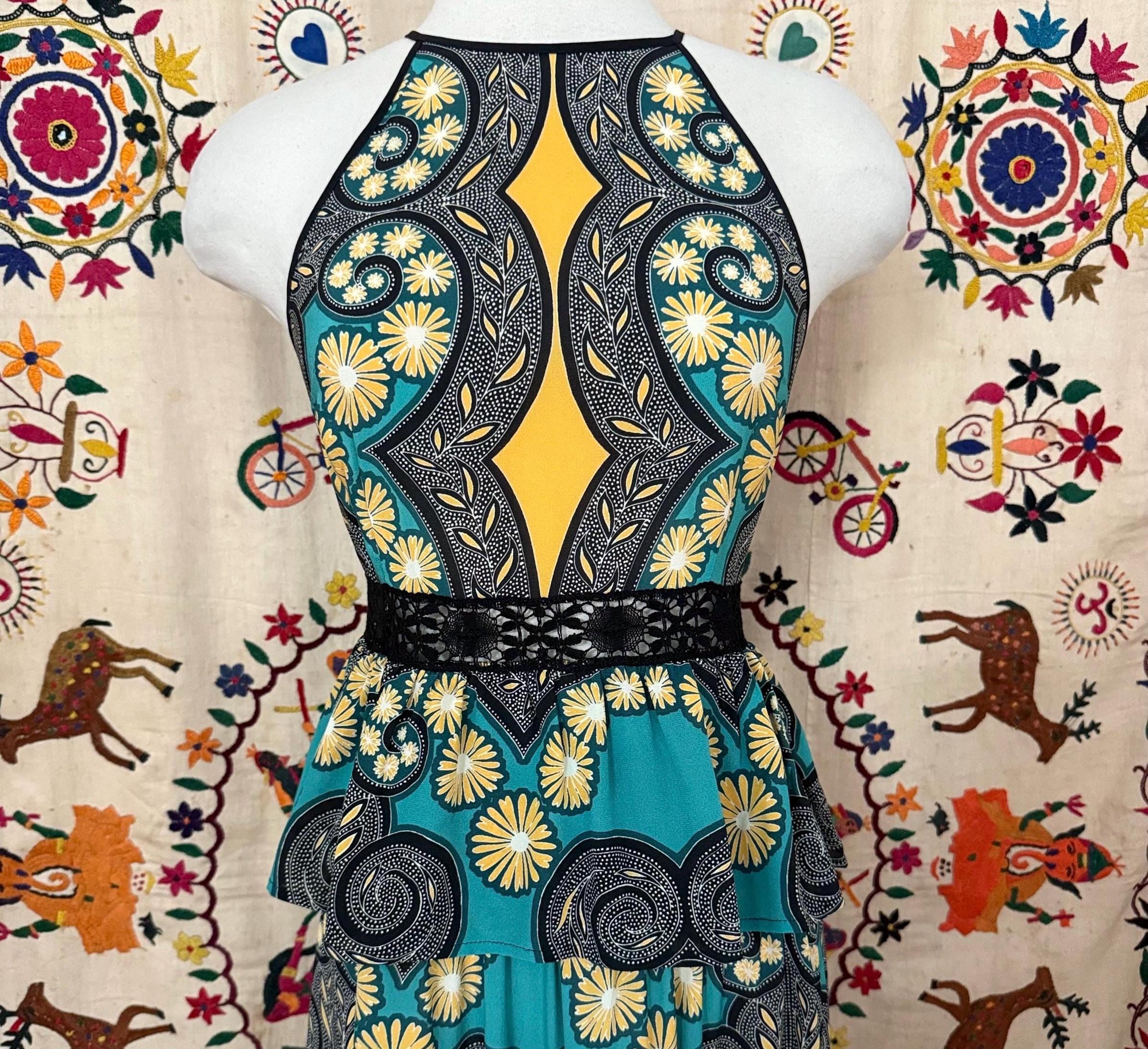 Vestido de seda Cosette de NWT con encaje transparente España