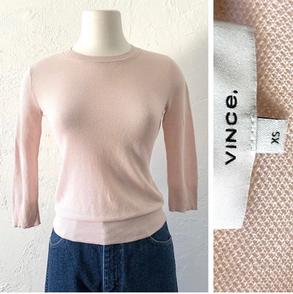 Vince light pink sweater