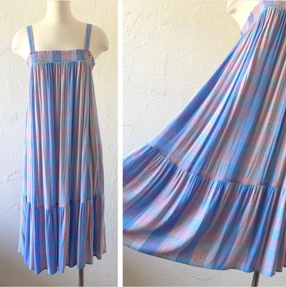 Ann Taylor Loft pastel prairie dress - image 1