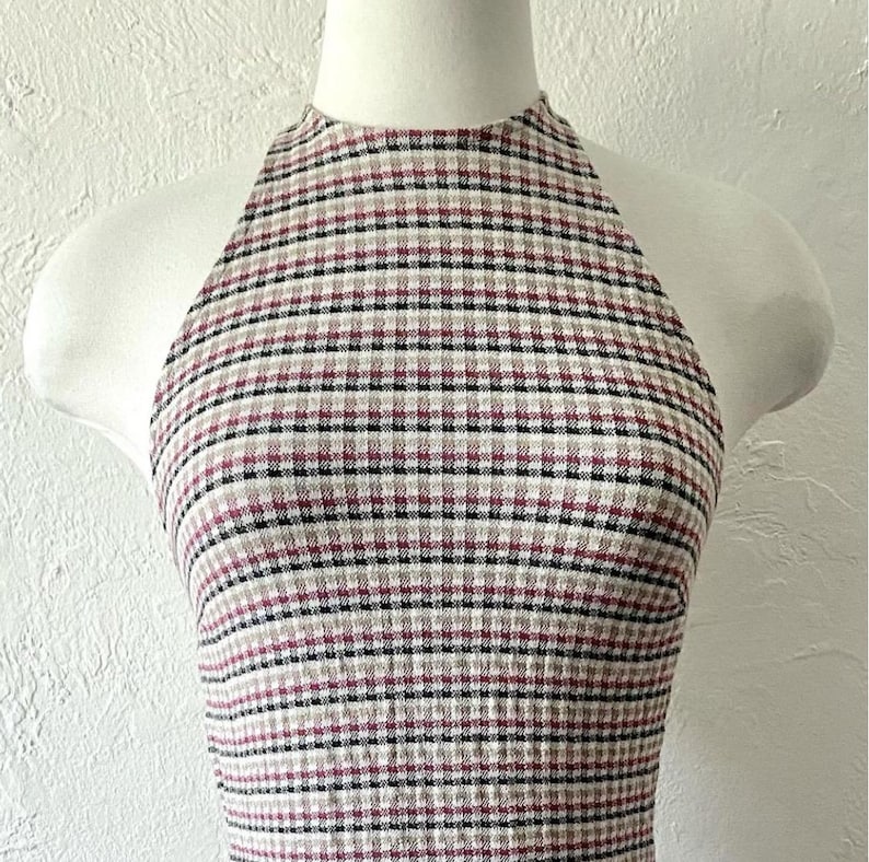 Urban Outfitters stickad miniklänning med halterneck bild 3