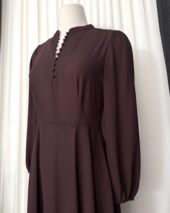 Vtg georgette dress - image 3