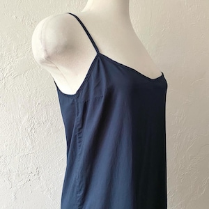 Cotton semi sheer midi dress