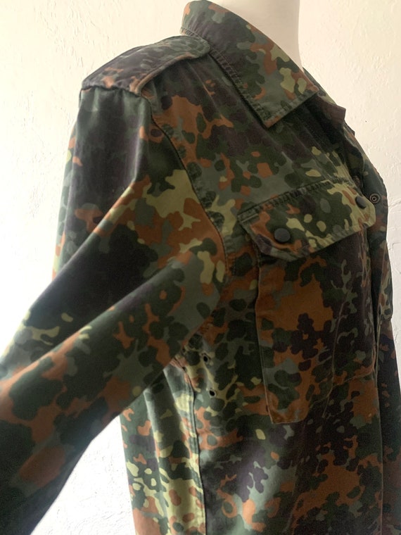 Vtg camo jacket ~ small - image 4