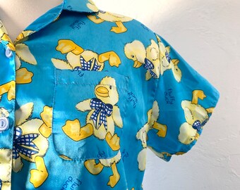 Vtg ankungen satin topp