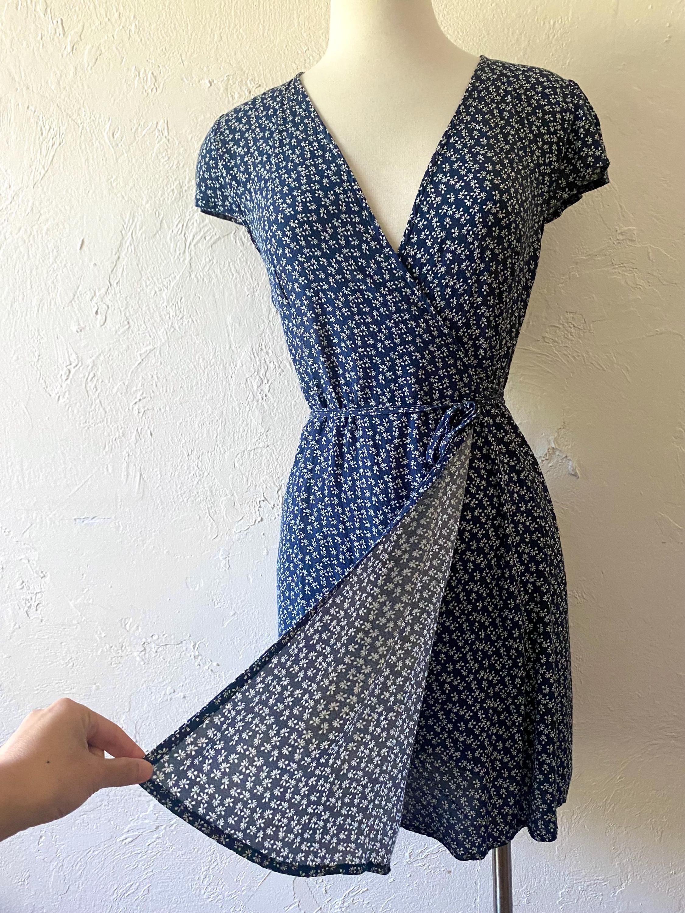 open lace back dress Vintage 70s Dorothy Perkins Floral Slip Dress