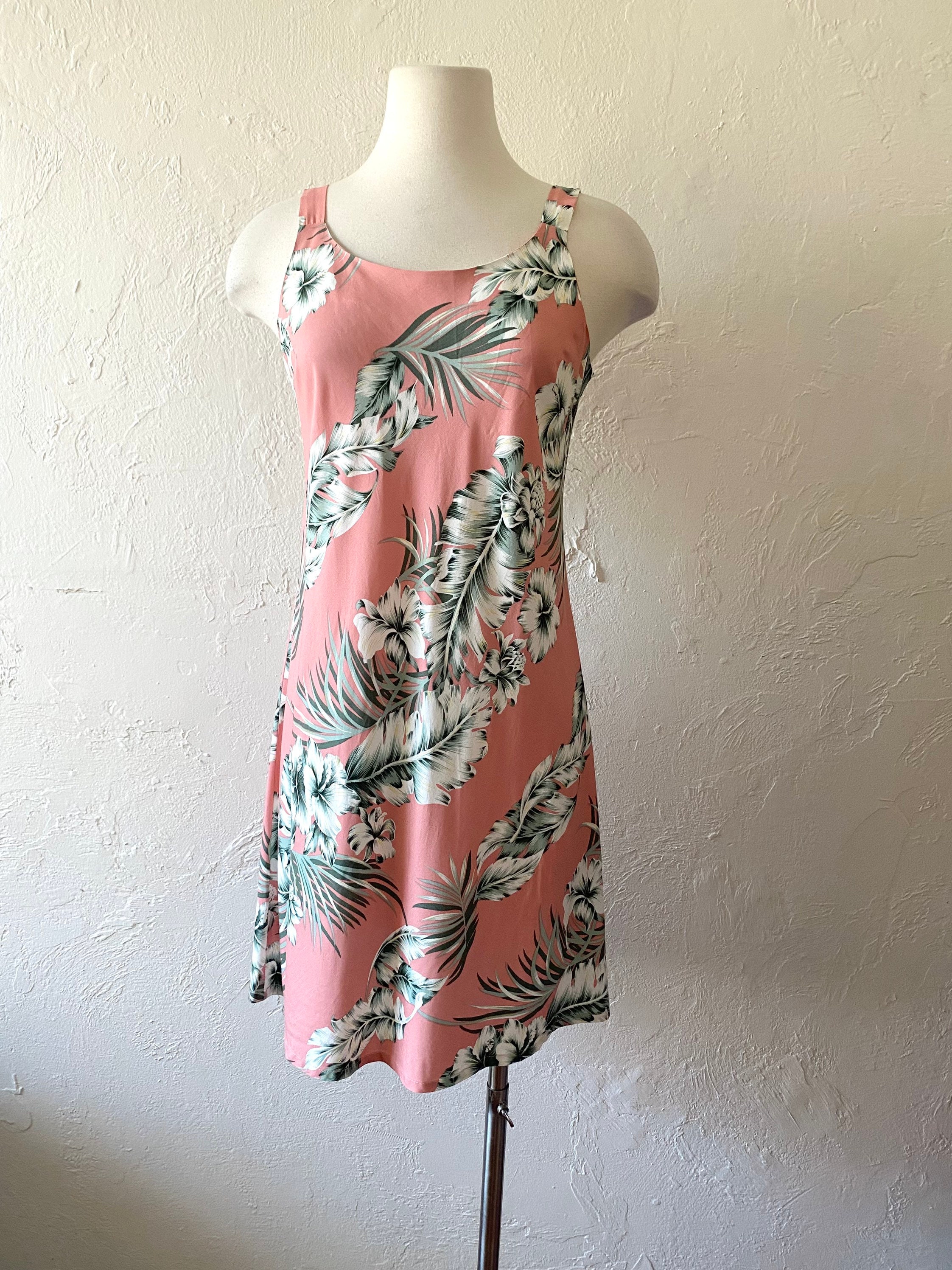 Shannon Marie Rayon Hawaiian Print Dress - Etsy Denmark