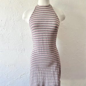 Urban Outfitters stickad miniklänning med halterneck bild 2