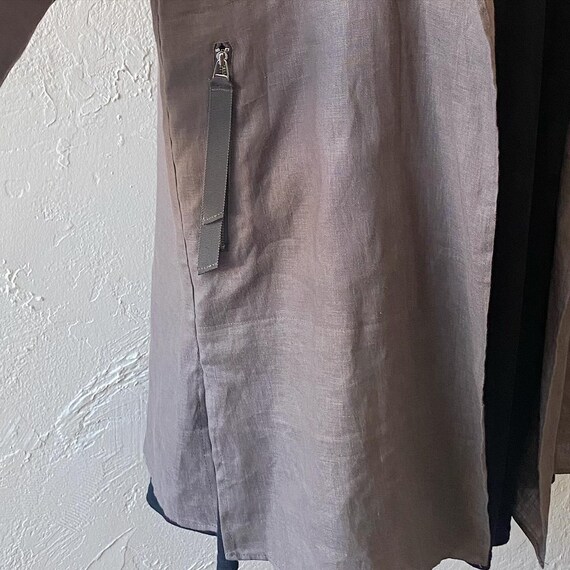 linen jacket with pockets - image 5