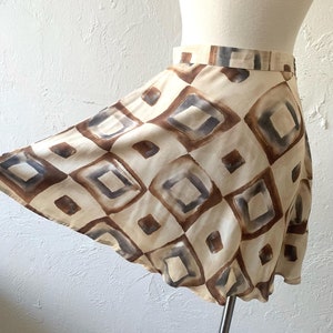 90s high waist mini skirt
