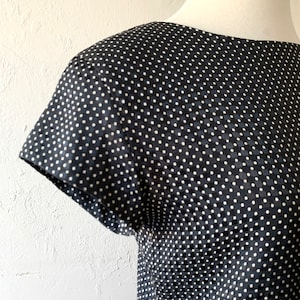 Kurzes Blouson-Top aus Seide