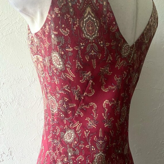 90s Banana Republic silk bias cut dress - image 4