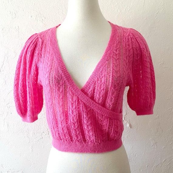 Tularosa Mohair Blend Sweater Top Etsy Canada