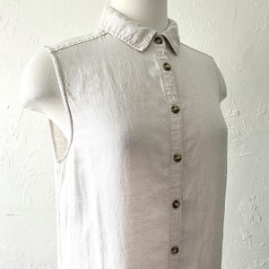 Tahari linen shirt dress Tahari linen shirt dress
