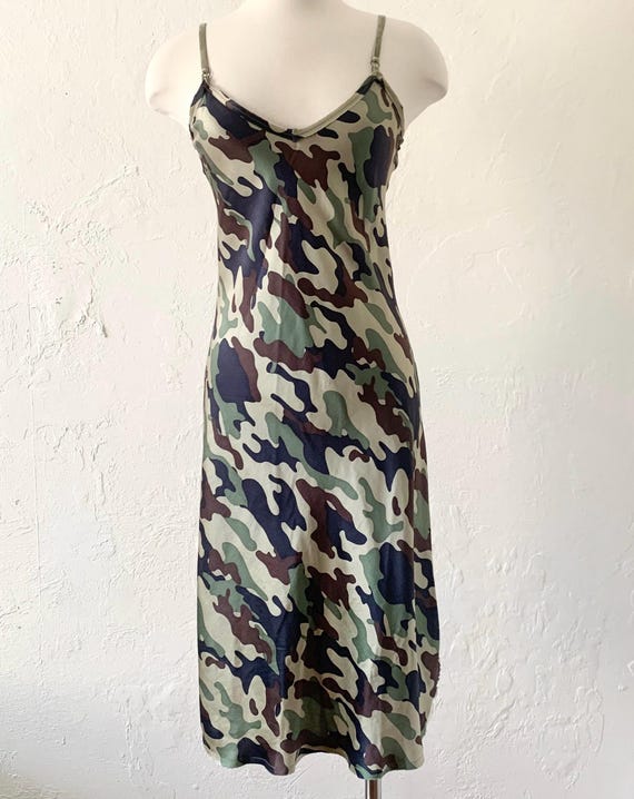 Buy Nola Notan Silk Camo Slip Dress Online in India - Etsy Buy Nola Notan Silk Camo Slip Dress Online in India - Etsy