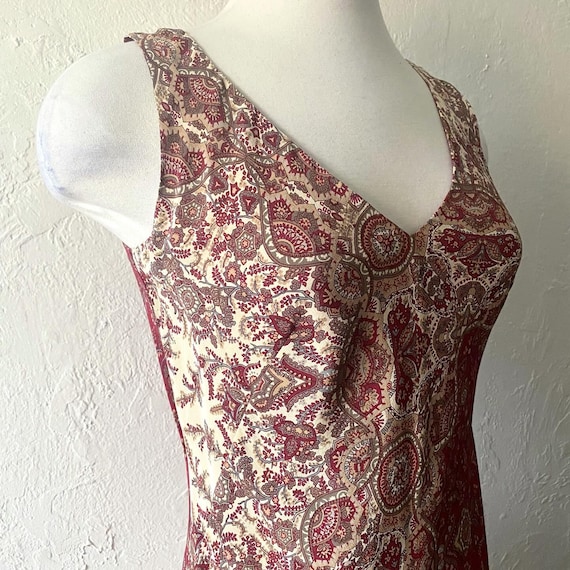 90s Banana Republic silk bias cut dress - image 3