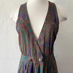 R.J. Stevens rayon jumper midi dress