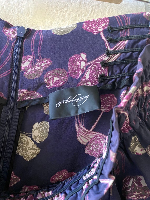 Rachel Comey silk high waist floral pants - image 3