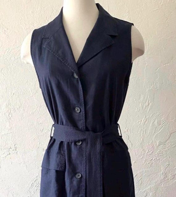 JW Anderson Linen Midi Dress - Etsy UK