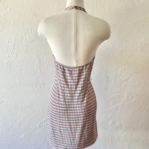 Urban Outfitters stickad miniklänning med halterneck bild 4