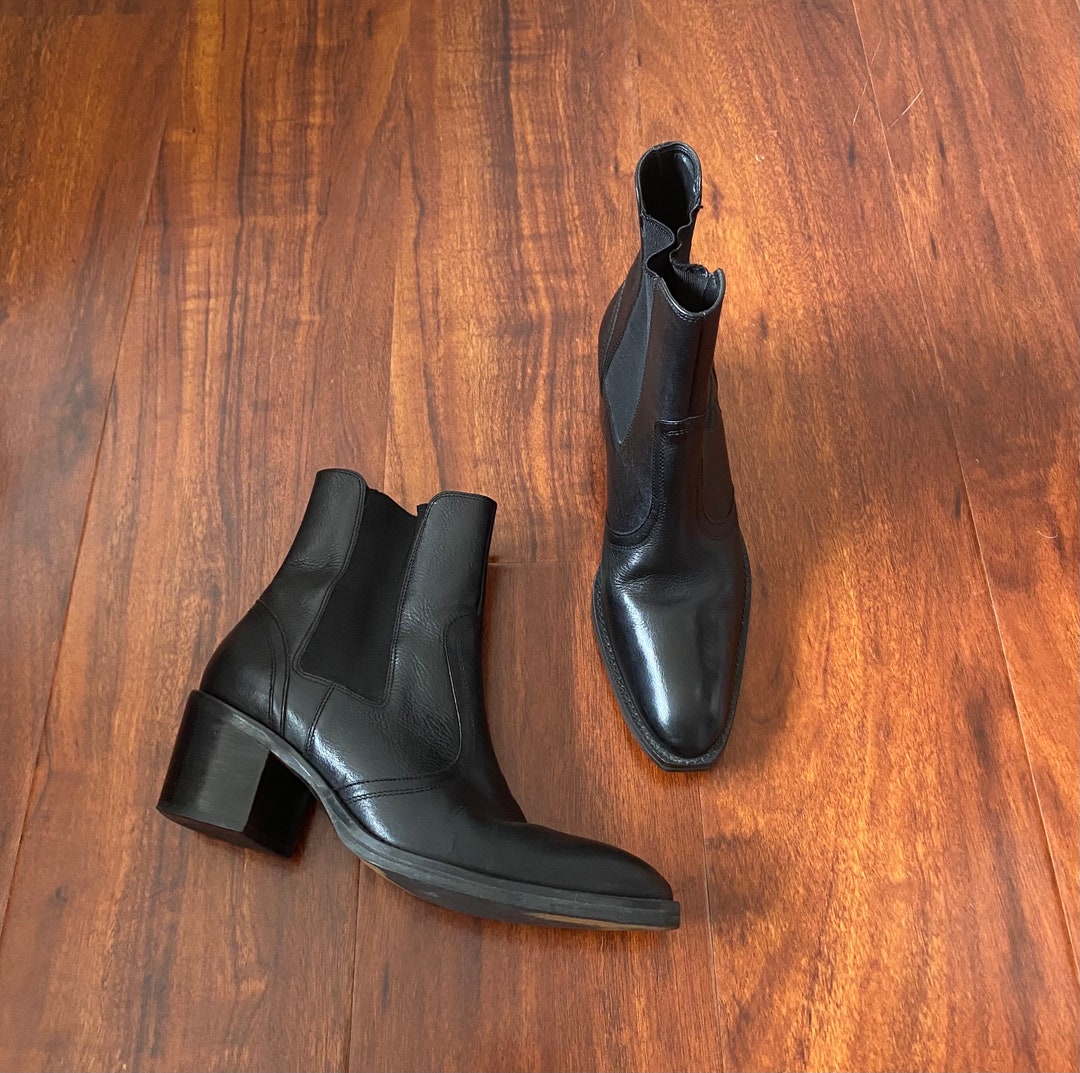 CHAUSSURES MI-SAISON / bottines en cuir - MOD8 - P. 22, NEUVES (valeur 75 euros) EUR 24,00 - FR