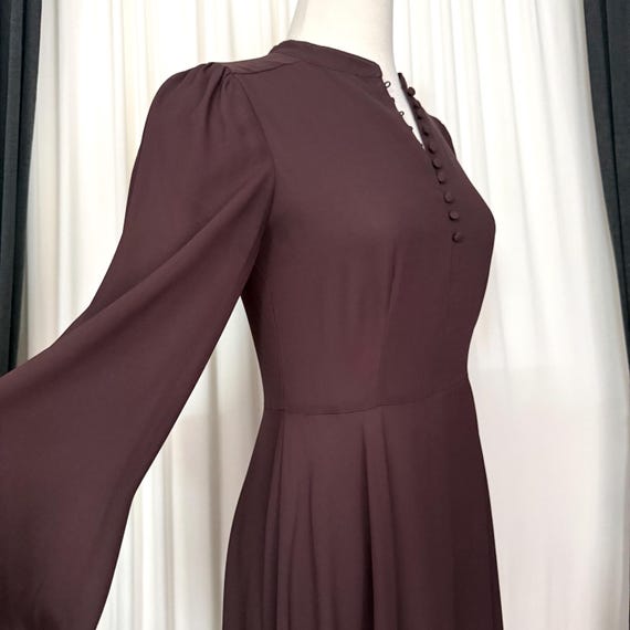 Vtg georgette dress - image 1