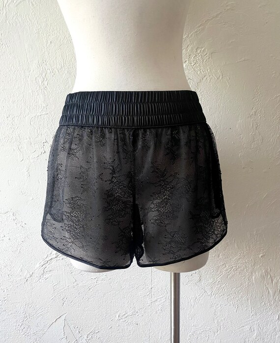 Victoria’s Secret lace and satin shorts