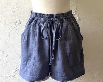 Vtg Allen Allen linen shorts