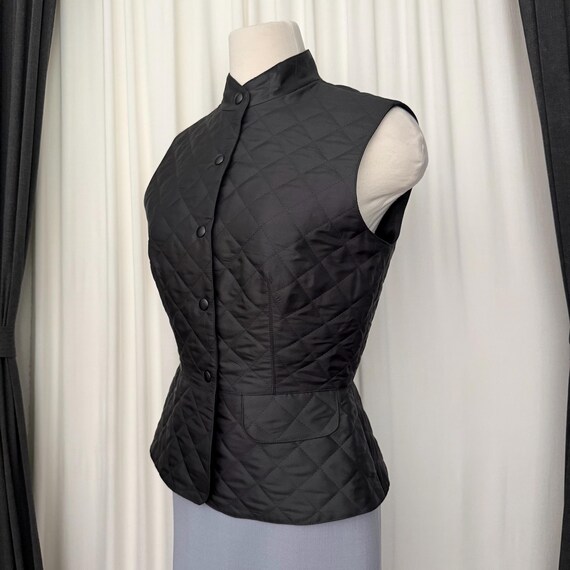 Vtg quilted vest