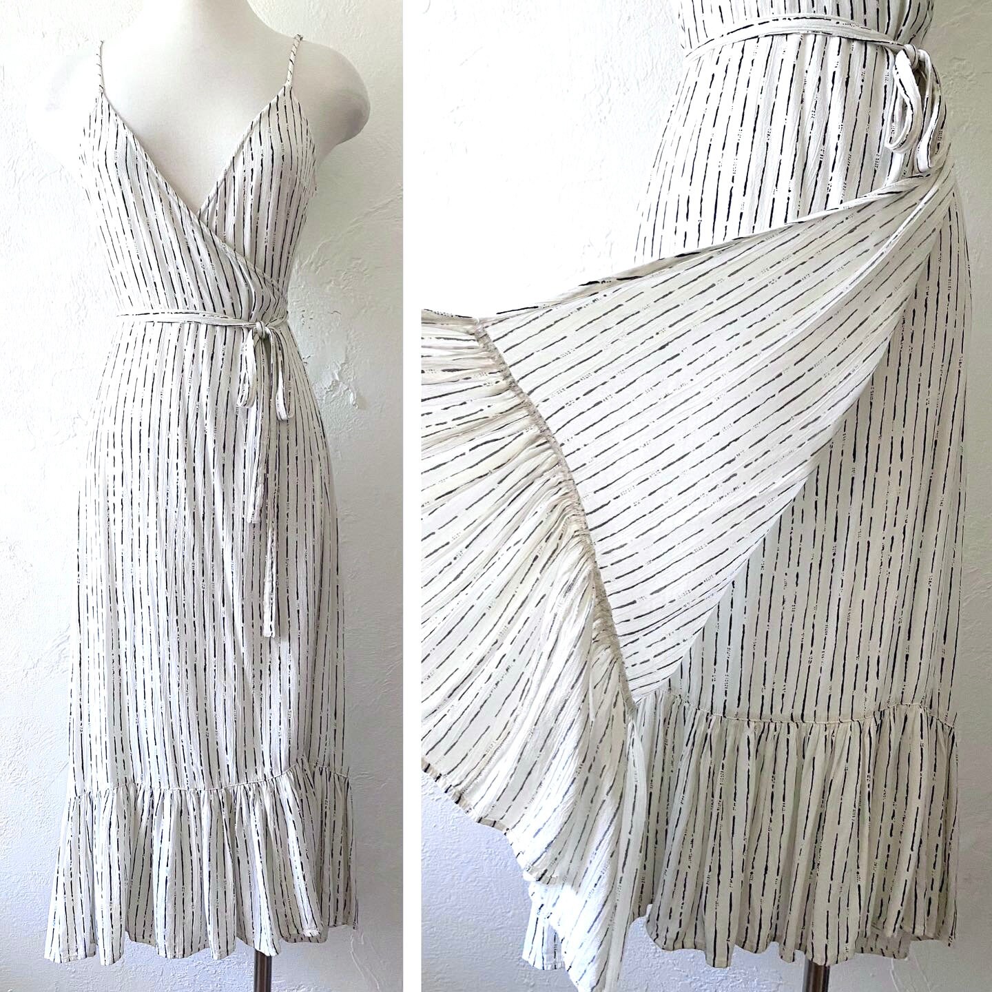 Billabong Rayon Wrap Dress