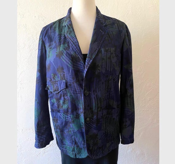 Noma Ltd cotton tropical print jacket