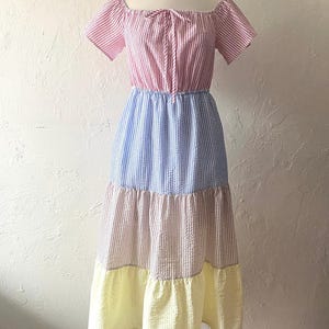 Urban Outfitters seersuckerklänning NWOT bild 6