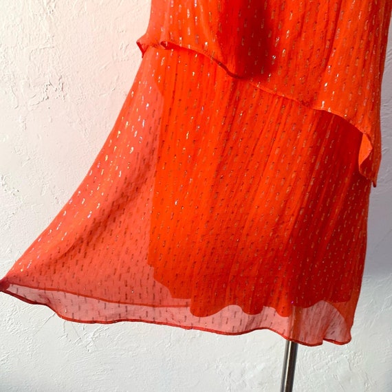 Ella Moss silk sparkly mini dress - image 4
