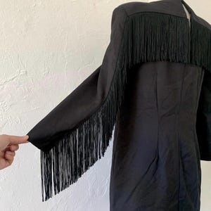 Zara fringe mini dress