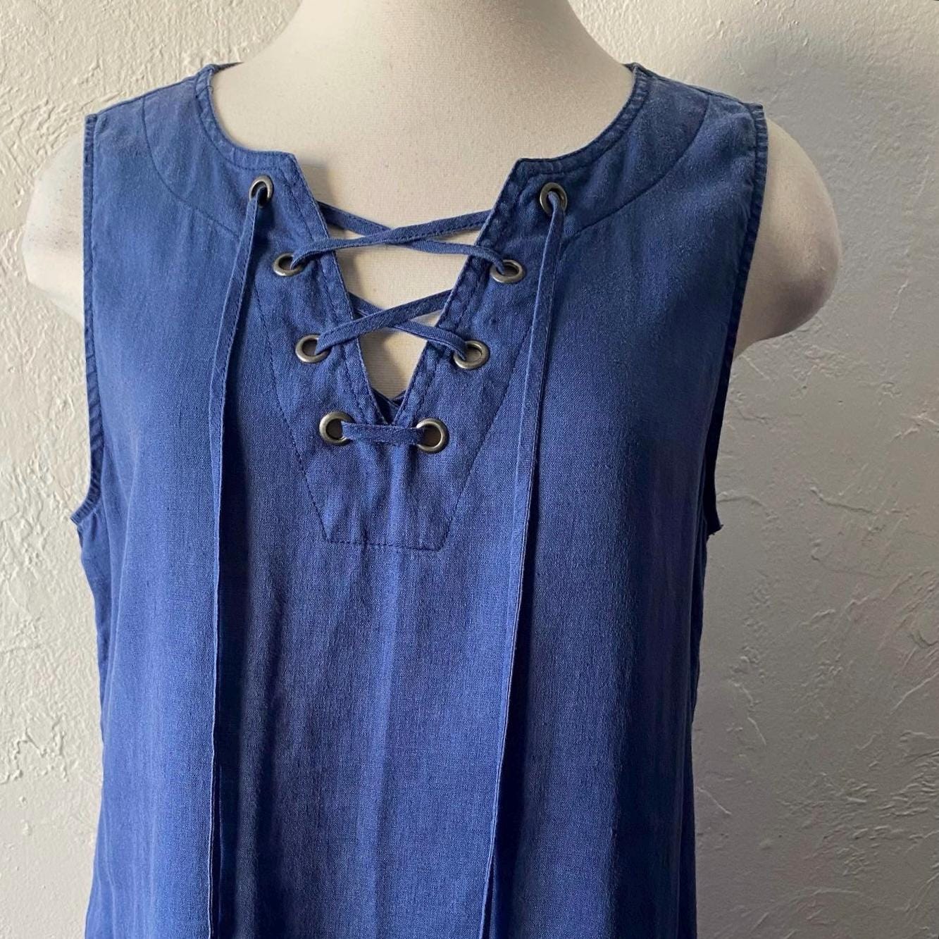 adrienne vittadini linen dress Adrienne Vittadini Linen Dress