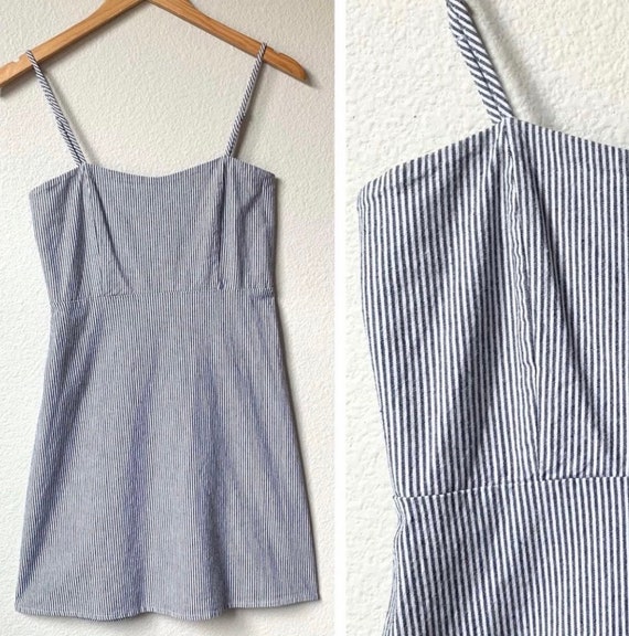 Brandy Melville stripe mini dress