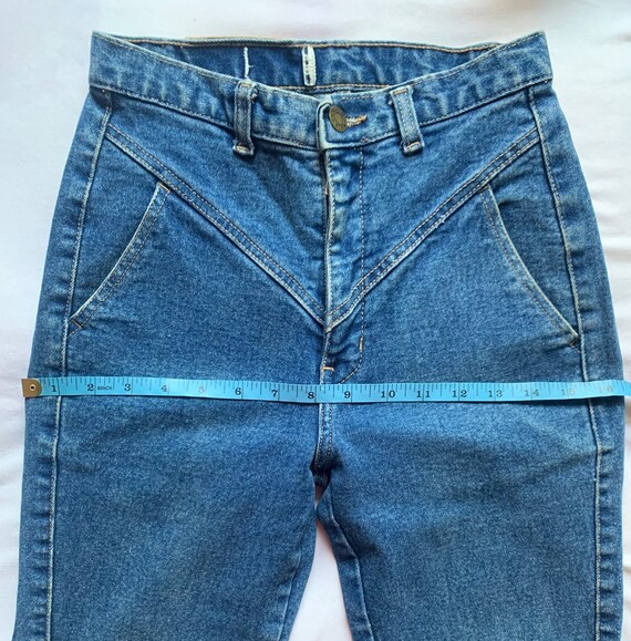 Vtg 80s Calvin Klein mom jeans 25 - image 6