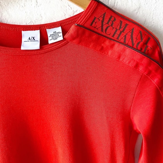 Armani Exchange, Vtg Armani Exchange zip tee