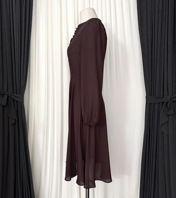 Vtg georgette dress - image 6