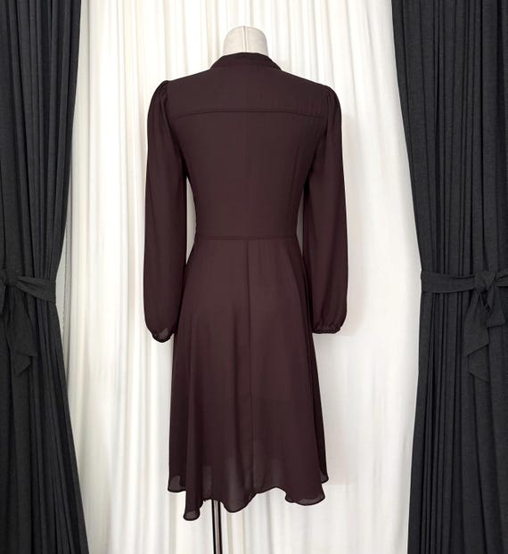 Vtg georgette dress - image 7